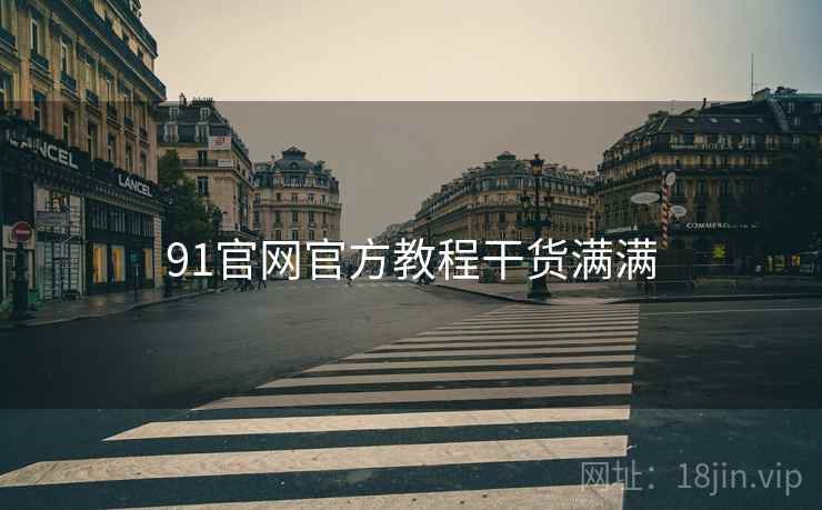 91官网官方教程干货满满