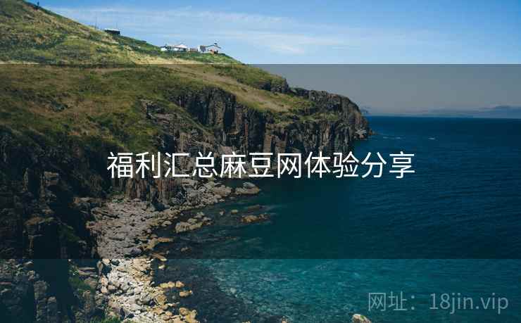 福利汇总麻豆网体验分享